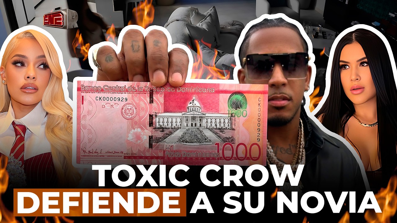 ¡BOBO! TOXIC CROW DEFIENDE A SU NOVIA DE LA INSUPERABLE POR REGALO DE MIL PESOS A HIJA