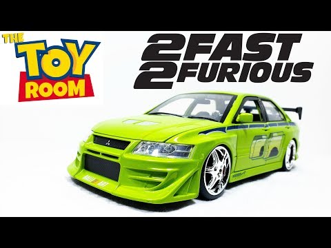 2 Fast 2 Furious 1:24 Diecast Brian's Mitsubishi Lancer Evolution VII Review