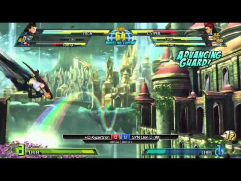 EGL4 : Marvel vs Capcom 3 : HD Kyzerton vs SYN Don D : Game 1 - Grand Final