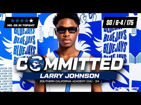WATCH: 4-star SG Larry Johnson commits to Creighton LIVE on 247Sports