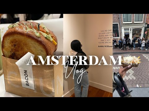 COME TO AMSTERDAM WITH ME 🇳🇱| What To do, Where To Eat At, Exploring & More