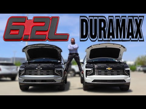 Is V8 or Diesel Better? (2025 Tahoe/Suburban 6.2L V8 vs 3.0L Duramax)