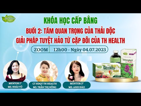 TH Health Pharma |Buổi 2: TH Health