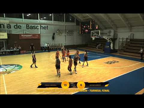 Turneul Final U15F: Crisul Oradea - Leii Bucuresti