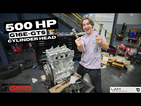 500hp upgraded valve springs and Camshafts On Our GR Corolla (Gymkhana Grid GR Corolla EP10)