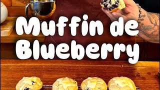 Muffin de Blueberry com Limão Siciliano Perfeito e Sem Segredo | CANSEI DE SER CHEF 