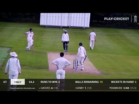 Copdock & OI CC 1st XI vs Gt Witchingham CC 1st XI