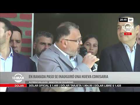 En Ramada Paso se inauguró una nueva comisaria