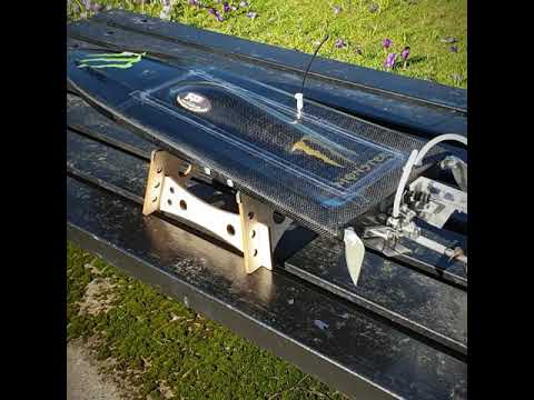 Fast RC boat- Dominator deep V custom build. First run of the season!
