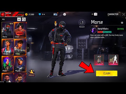 NEW MORSE 🐭 CHARACTER AWAKING 😱 AMAZING REWARDS 🎁 FREE FIRE