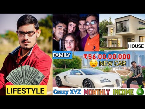 Crazy XYZ (Amit Sharma) Lifestyle 2024, Biography, Family, Income, Net Worth, 6 crore car collection