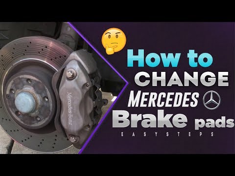 How To Change Brake Pads on Mercedes E550 | W212 | Front Brake Job Mercedes | Front Brake Pads