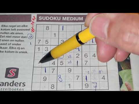 😱 Don't be afraid for mistakes!  (#2668) Medium Sudoku puzzle. 04-21-2021 part 2 of 3