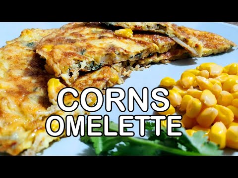 Sweet Corns omelette l Special Omelette | corn Omelette | Egg Recipes | Corns Omelette Food Stories