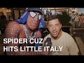 Spider Cuz Hits Little Italy Sidetalk