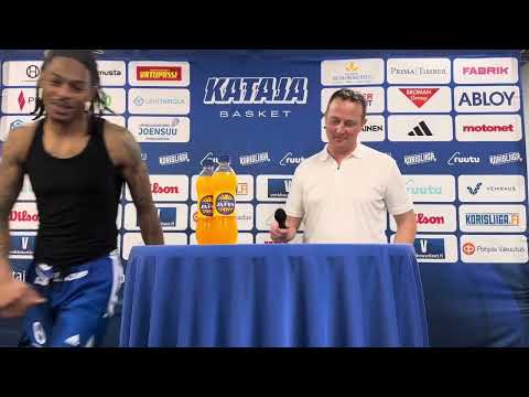 E. Hartikainen Lehdistötilaisuus: Kataja Basket - Kobrat Lapua | 79-76 (33-40) | 30.9.2023