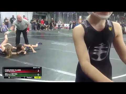 80 Lbs 1st Place Match - Bella Reyes, Team California Vs Carleigh Clark, Team Oklahoma C785
