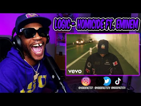 HoodFacts TV Reacts to | Logic - Homicide ft. Eminem
