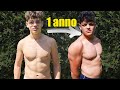 1 ANNO BODY TRANSFORMATION | DA 0 A BODYBUILDER EP.16