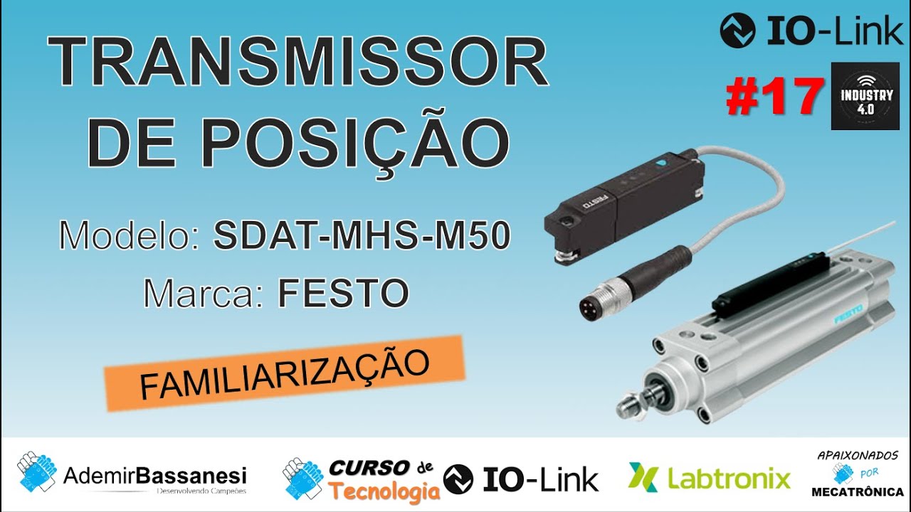 TRANSMISSOR DE POSIÇÃO FESTO SDAT MHS - FAMILIARIZAÇÃO