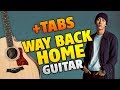 Shaun - Way Back Home (Fingerstyle Guitar Cover With Tabs And Karaoke Lyrics)