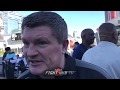 RICKY HATTON "TYSON FURY IS GONNA MAKE WILDER MISS & SLOW HIM DOWN"