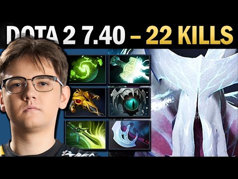 Faceless Void Pro Carry with Butterfly and 22 Kills - Gameplay Dota