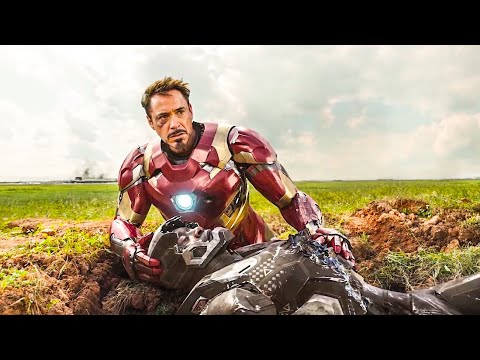 War Machine Falls Scene | Captain America: Civil War (2016) Clip 4K