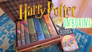 Harry Potter boxed set 1-7 UNBOXING