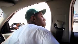 Tyler the Creator goes crazy in the car