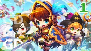 MapleStory 2 Gameplay Part 1 - Intro - Let's Play Series