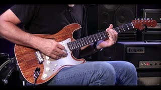 Video thumbnail for Fender Custom Shop Custom Collection Artisan Thinline Stratocaster  •  SN: CZ535547 by Wildwood Guitars