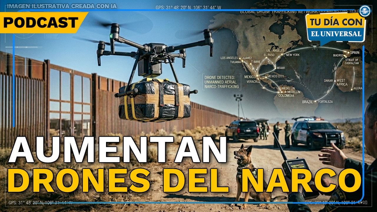 Los drones del narco: Alerta para la ONU 🚨 | TU DÍA CON EL UNIVERSAL
