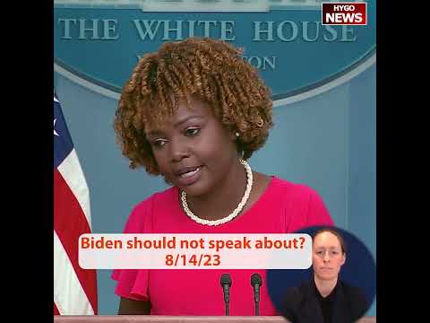 KJP On Biden Hawaii Public Statements: "You're Going To Hear From The President"