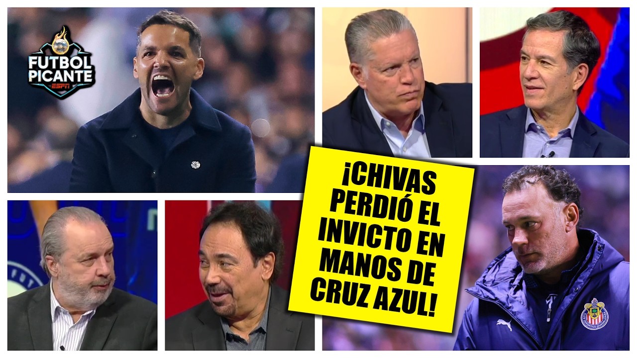 CRUZ AZUL demostró con triunfo ante CHIVAS que es el CANDIDATO más fuerte al TÍTULO | Futbol Picante