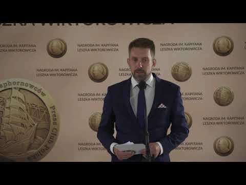 Przemówienie kpt. Adama Wiśniewskiego po otrzymaniu Nagrody im.  Kapitana Leszka Wiktorowicza 2021