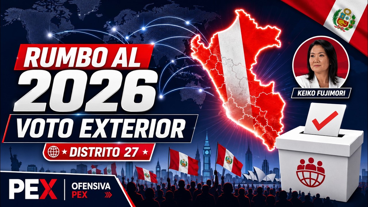 Elecciones Perú 2026 Peruanos en el Exterior