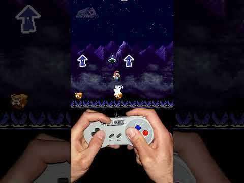 SHELL JUMPS in the MOUNTAINS #shorts #kaizo #mario