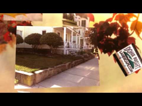 Before & After video, Landscaping, Design, Walls, Patios, Fences Done Right Landscape