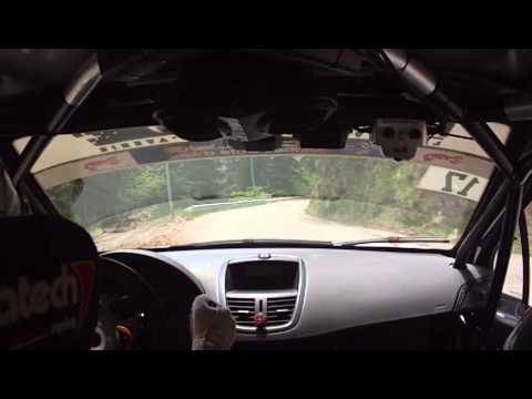 Rallye d'Antibes : Es11 Col du Turini Charlotte DALMASSO  & Céline CAVALLARO 207 S2000