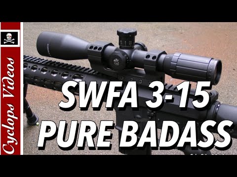 SWFA 3-15x42 Scope Review Tactical Mil quad FFP