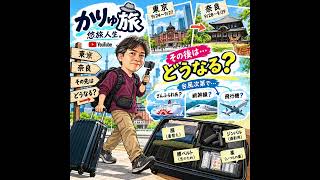 いよいよ旅に出発します。　　が。台風！？　どんな旅になるのか。