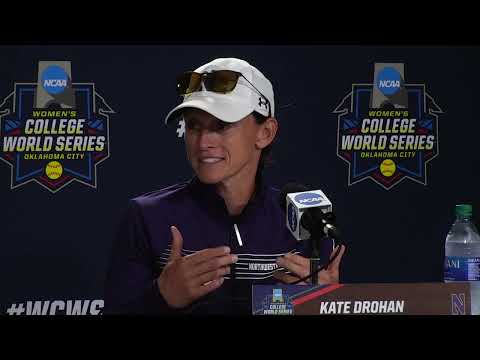 Northwestern WCWS Postgame vs UCLA