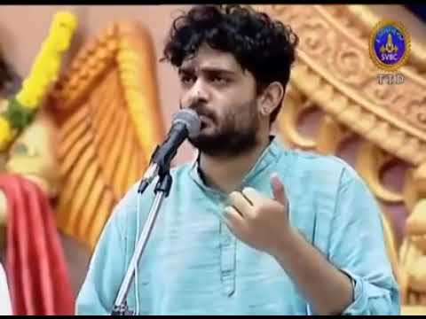 Sid Sriram _ Venkatachala Nilayam Vaikunta pooravasam