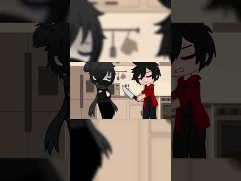 Ouch&hellip;i&rsquo;m okay! || Tw: Blood + glitching effects || ein angst? || #trend #gacha #aphmau #shorts