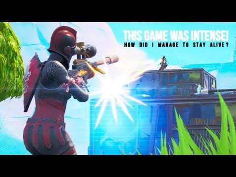 My Most INTENSE Game Yet (Fortnite: Battle Royale)
