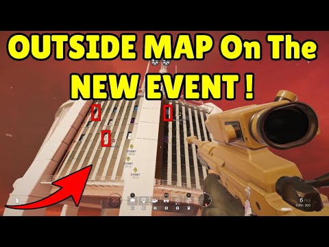 Going OUTSIDE The MAP On The NEW EVENT ( MUTE Protocol ) | Best Pro League ACE - Rainbow Six Siege