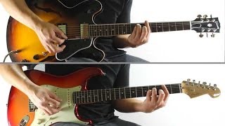 CNBLUE (씨엔블루) - Heart Song / 발자국 (Footsteps) (Guitar Playthrough Cover By Guitar Junkie TV) HD