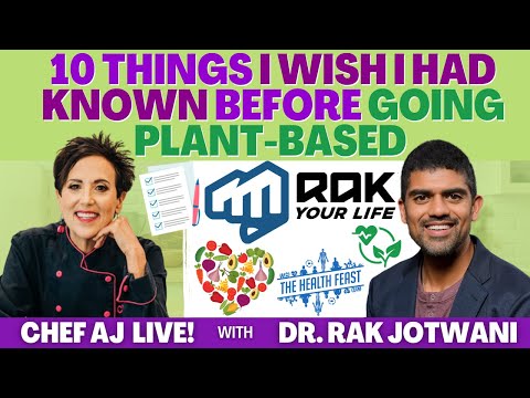 Dr. Rak on Chef AJ's show