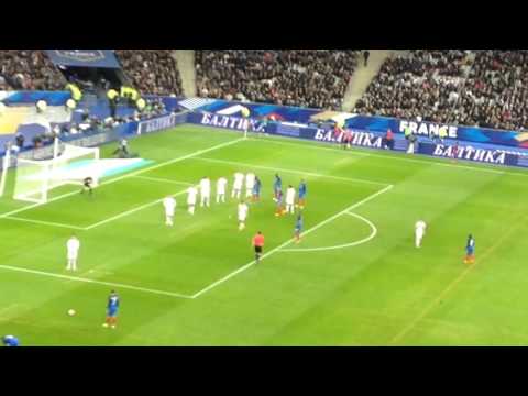BUT DE GIGNAC - FRANCE RUSSIE (4-2) - STADE DE FRANCE